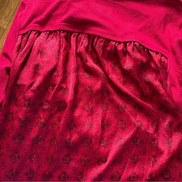 NWT- Plus Size EVRI Mixed Media Top - Size 0X - Picture 7 of 8